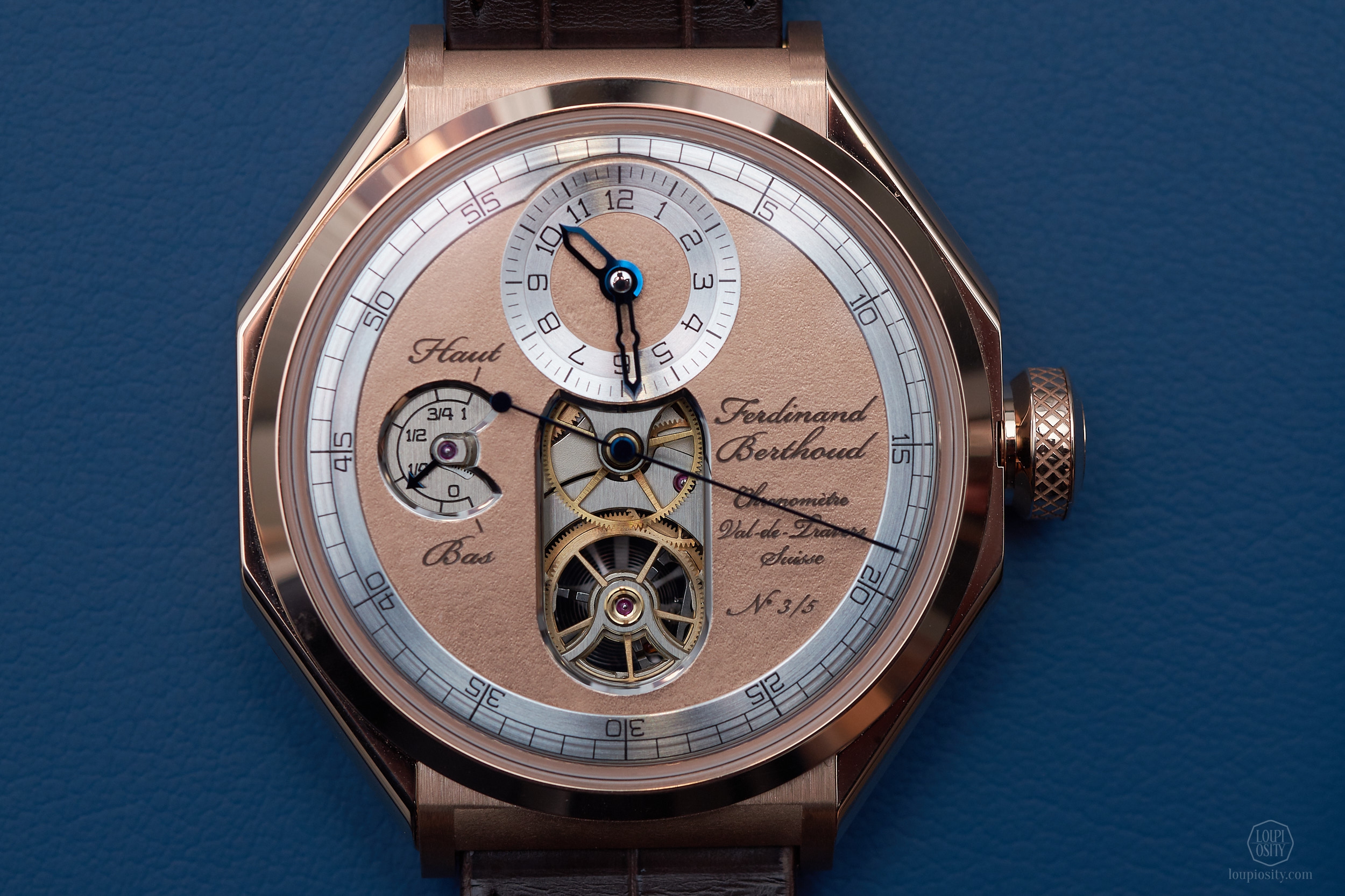 Chronométrie Ferdinand Berthoud \'Oeuvre d’Or\' - rose gold