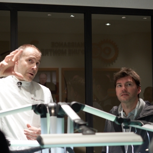 Michel Boulanger explains watch mechanisms to the next generation at the SIHH 2019