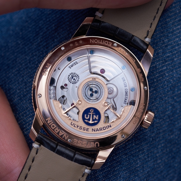 Marine Torpilleur Tourbillon Grand Feu - automatic UN-128