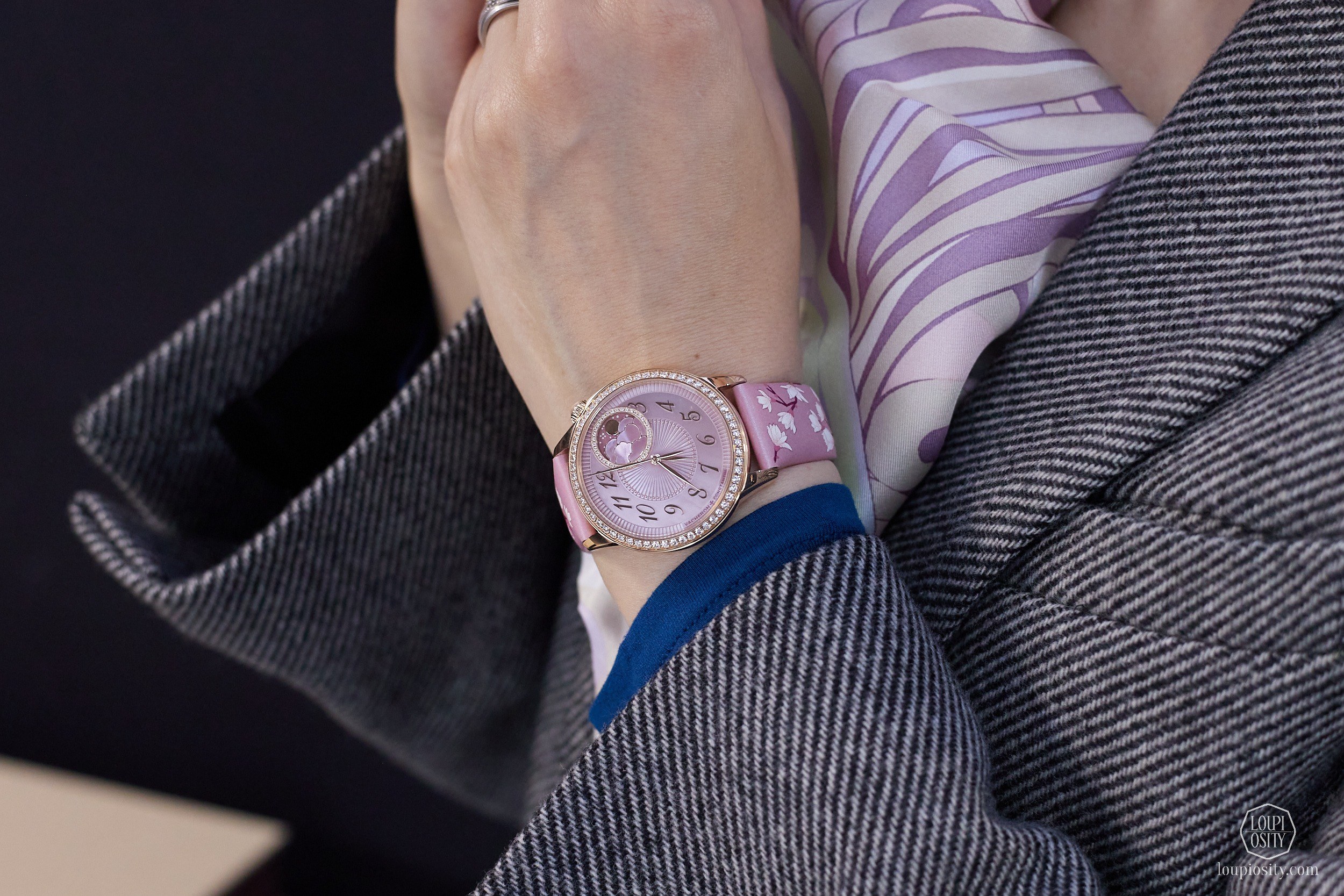 Vacheron Constantin Égérie Moon Phase Spring Blossom