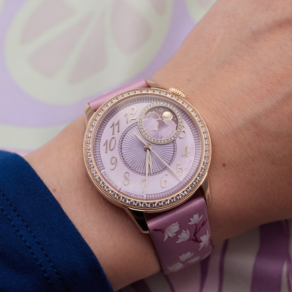 Vacheron Constantin Égérie Moon Phase Spring Blossom