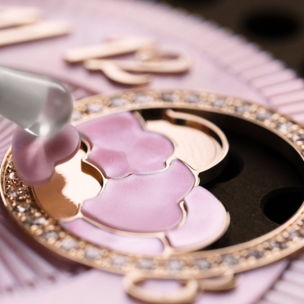 Vacheron Constantin Égérie Moon Phase Spring Blossom, savoir-faire