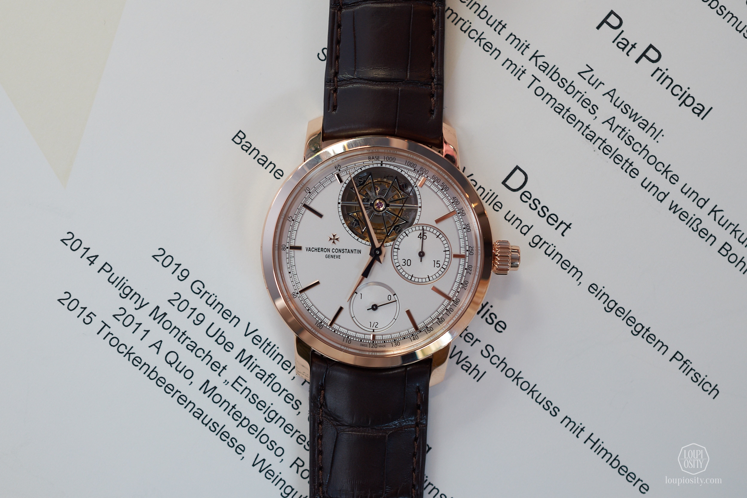 Vacheron Constantin Traditionnelle Tourbillon Chronograph