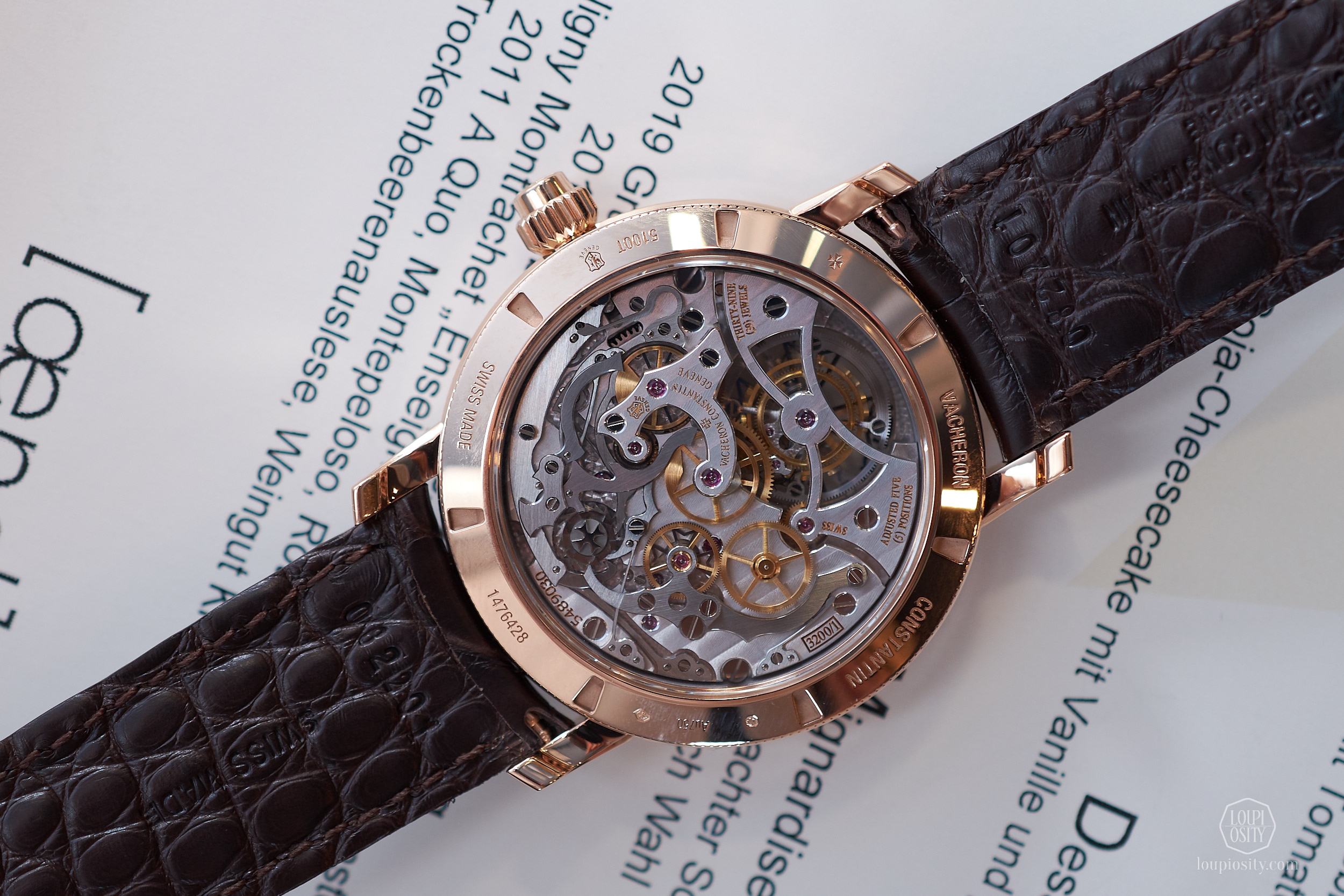 Vacheron Constantin Traditionnelle Tourbillon Chronograph