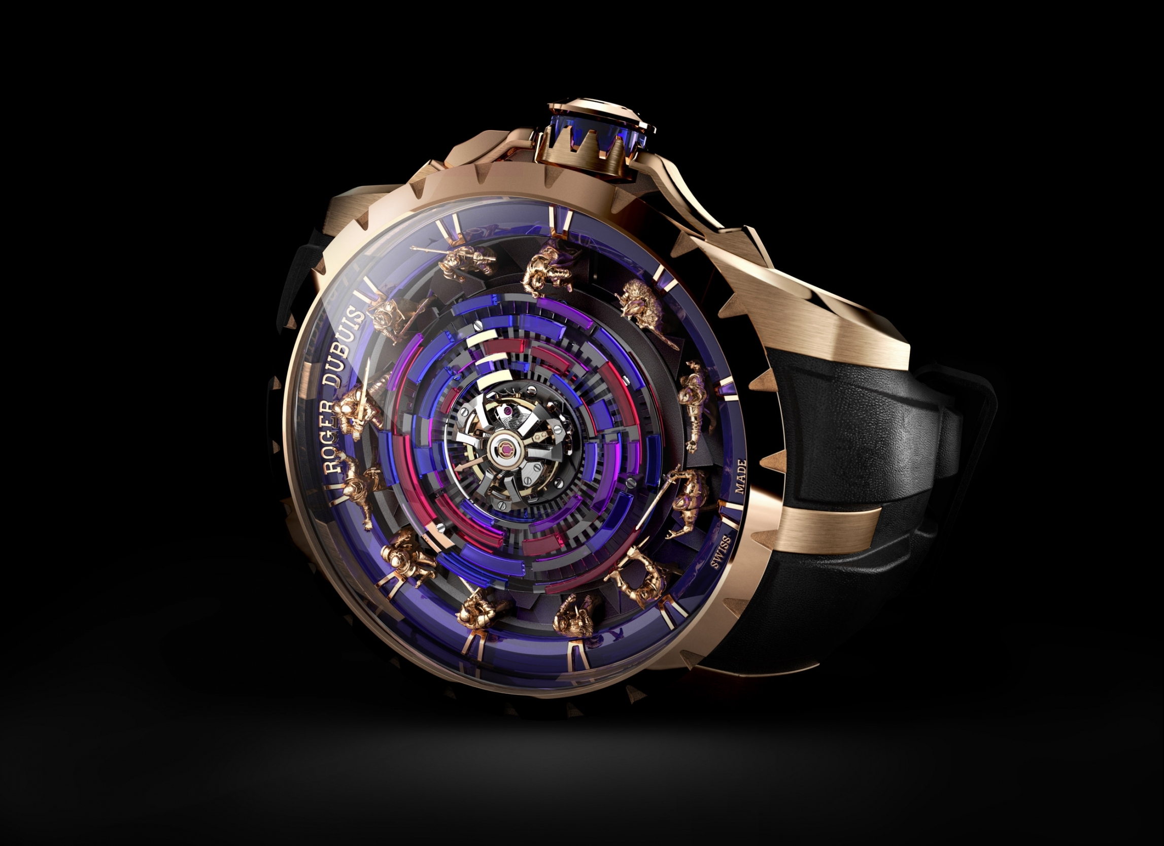 Knights of the Roundtable Monotourbillon in pink gold