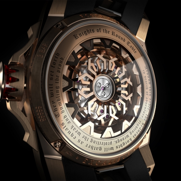 Knights of the Roundtable ‘Magma’ in pink gold