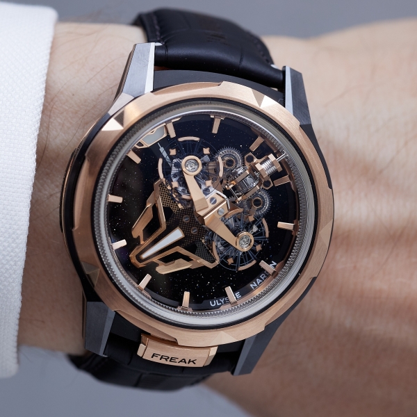 Ulysse Nardin Freak S on wrist