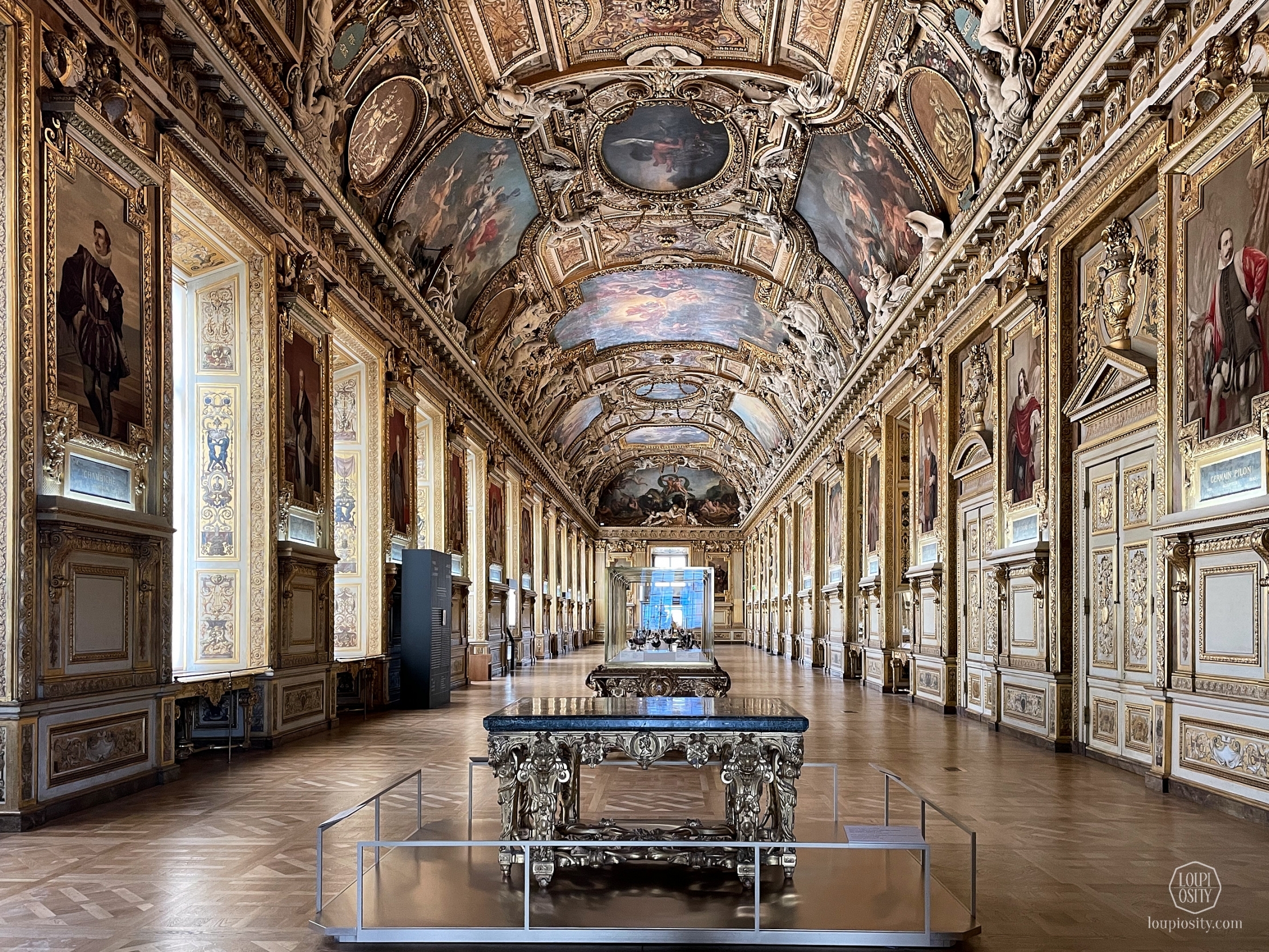 Yves Saint Laurent at the Louvre