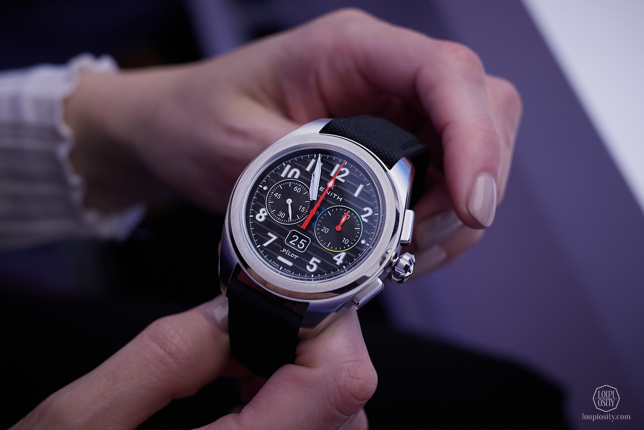 Zenith Pilot Big Date Flyback
