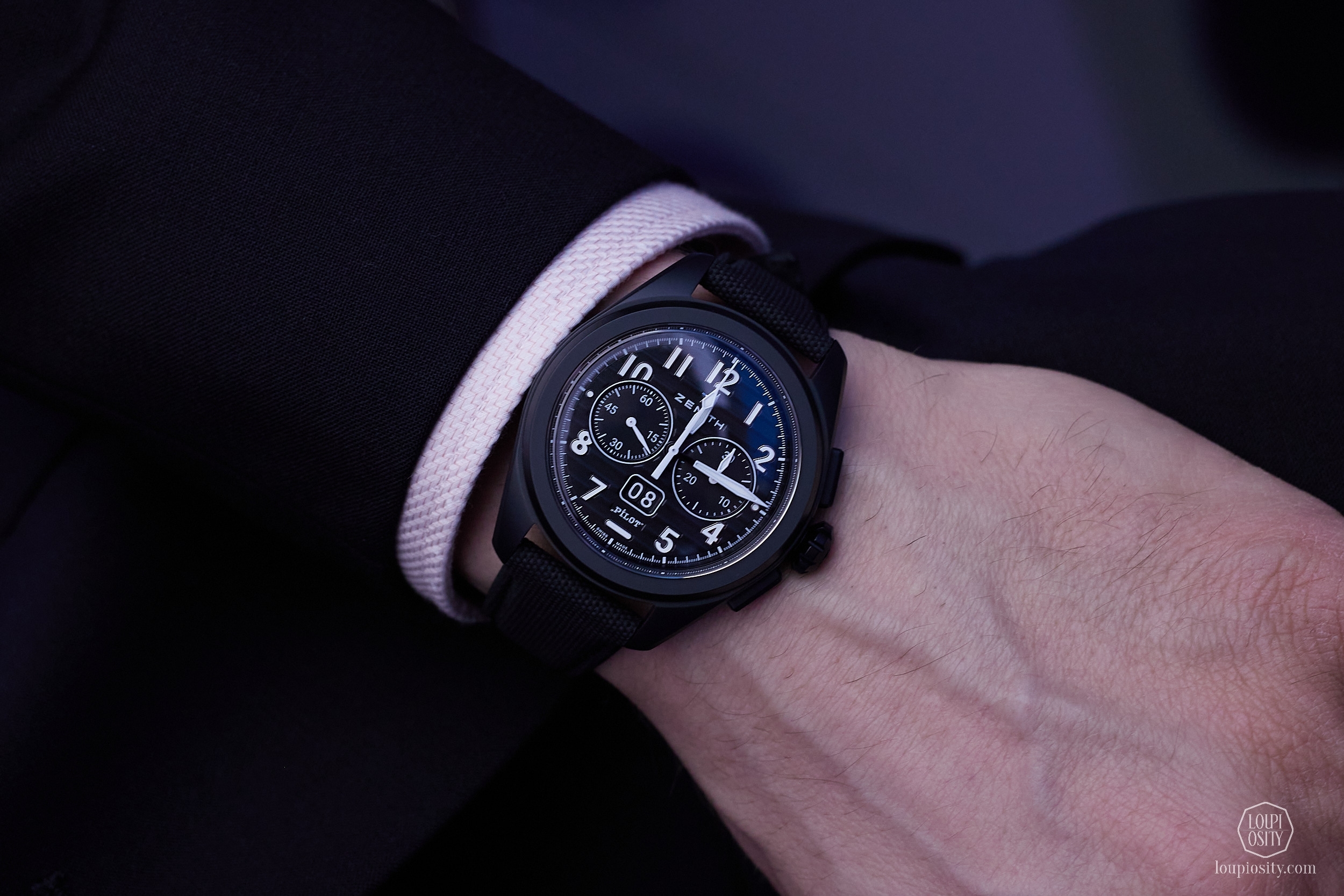 Zenith Pilot Big Date Flyback