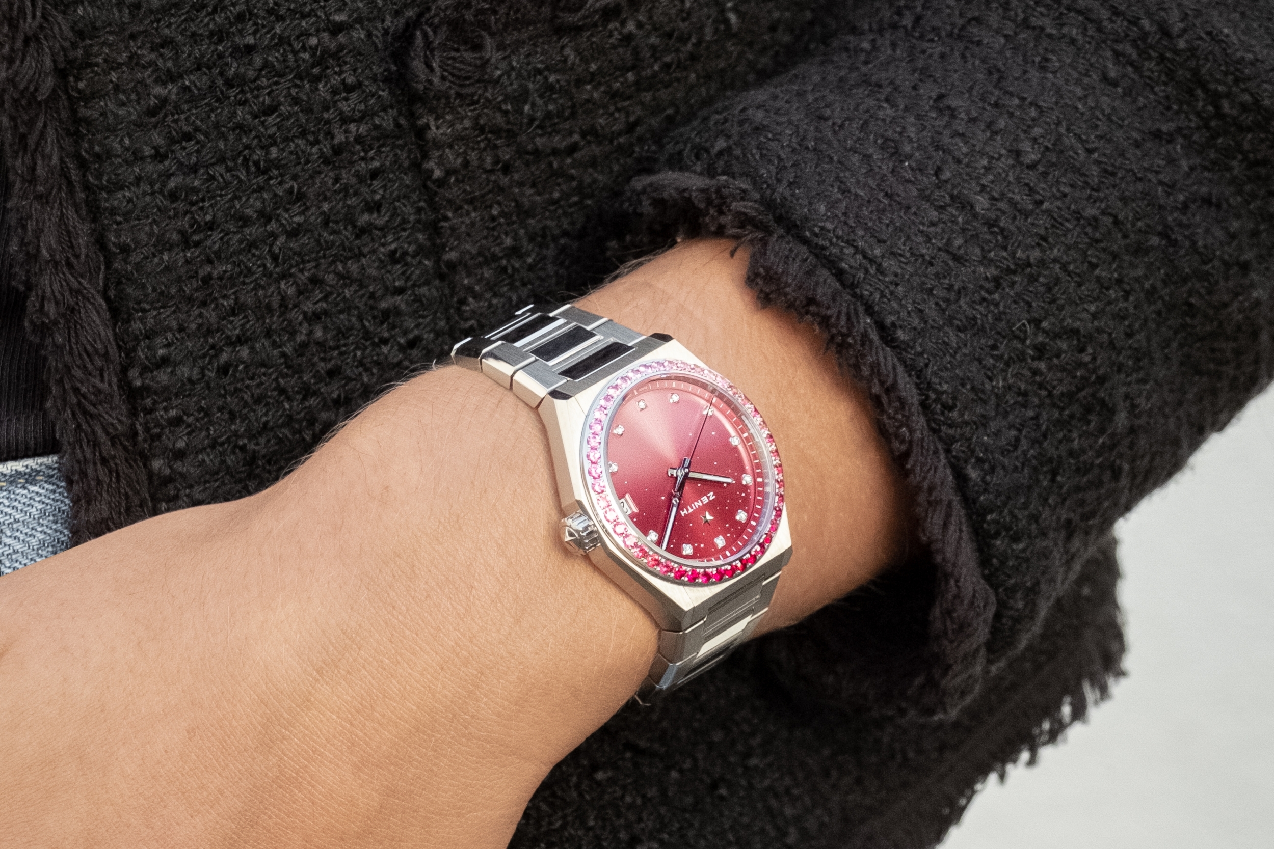 Zenith DEFY Midnight Pink Ribbon edition