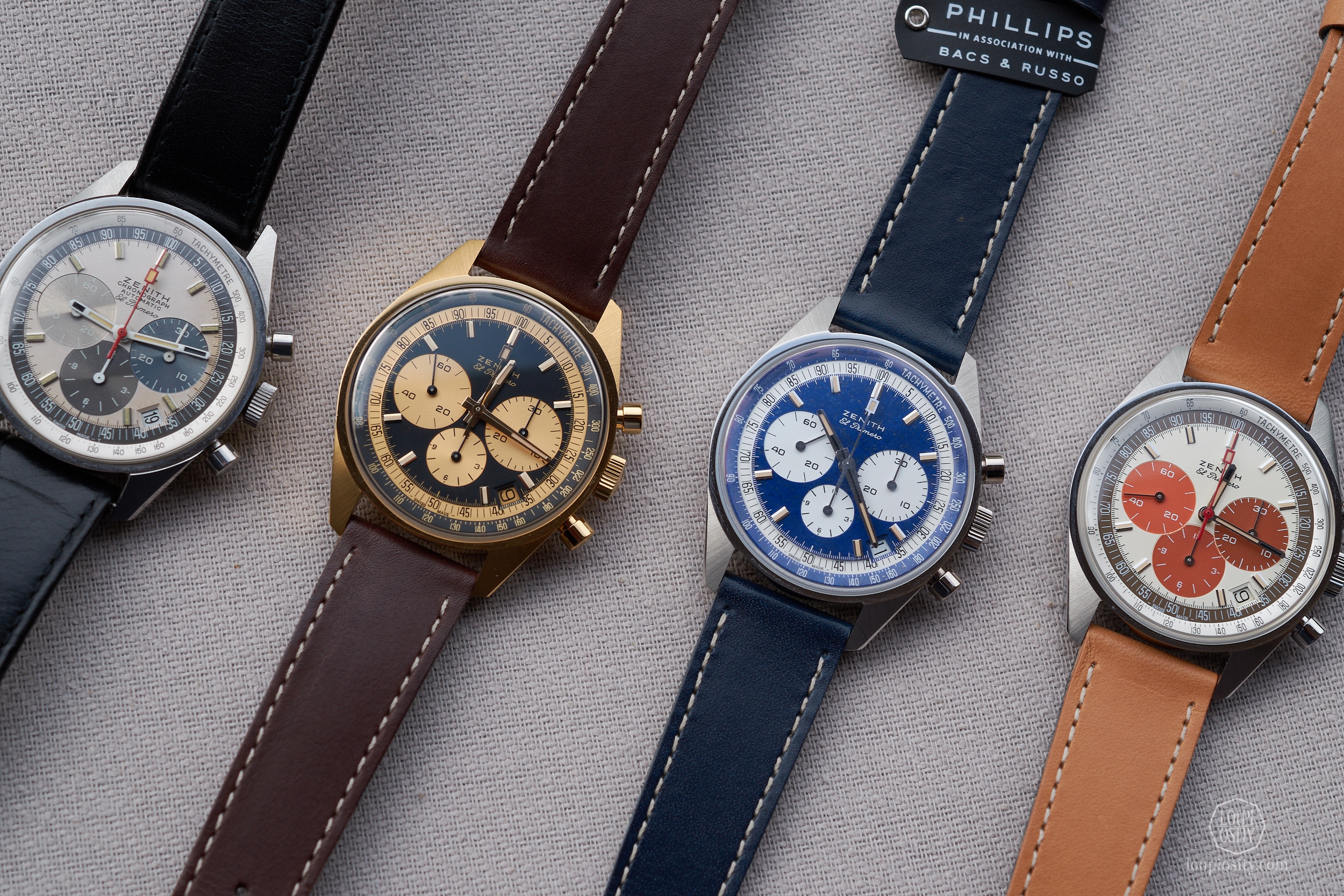 An 1969 original example and the Zenith El Primero 50 anniversary pieces