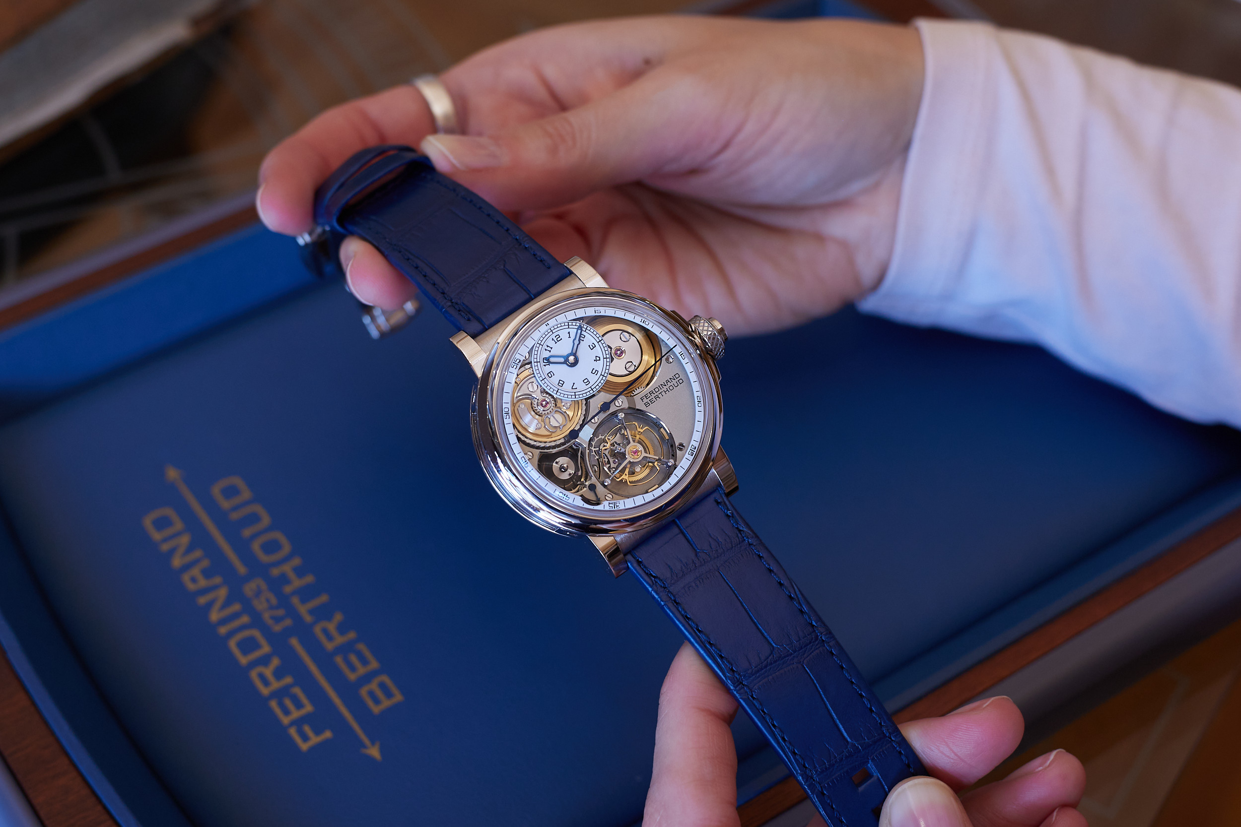Ferdinand Berthoud Unveils Chronomètre FB 2TV of the New Mesure du Temps 1787 Collection