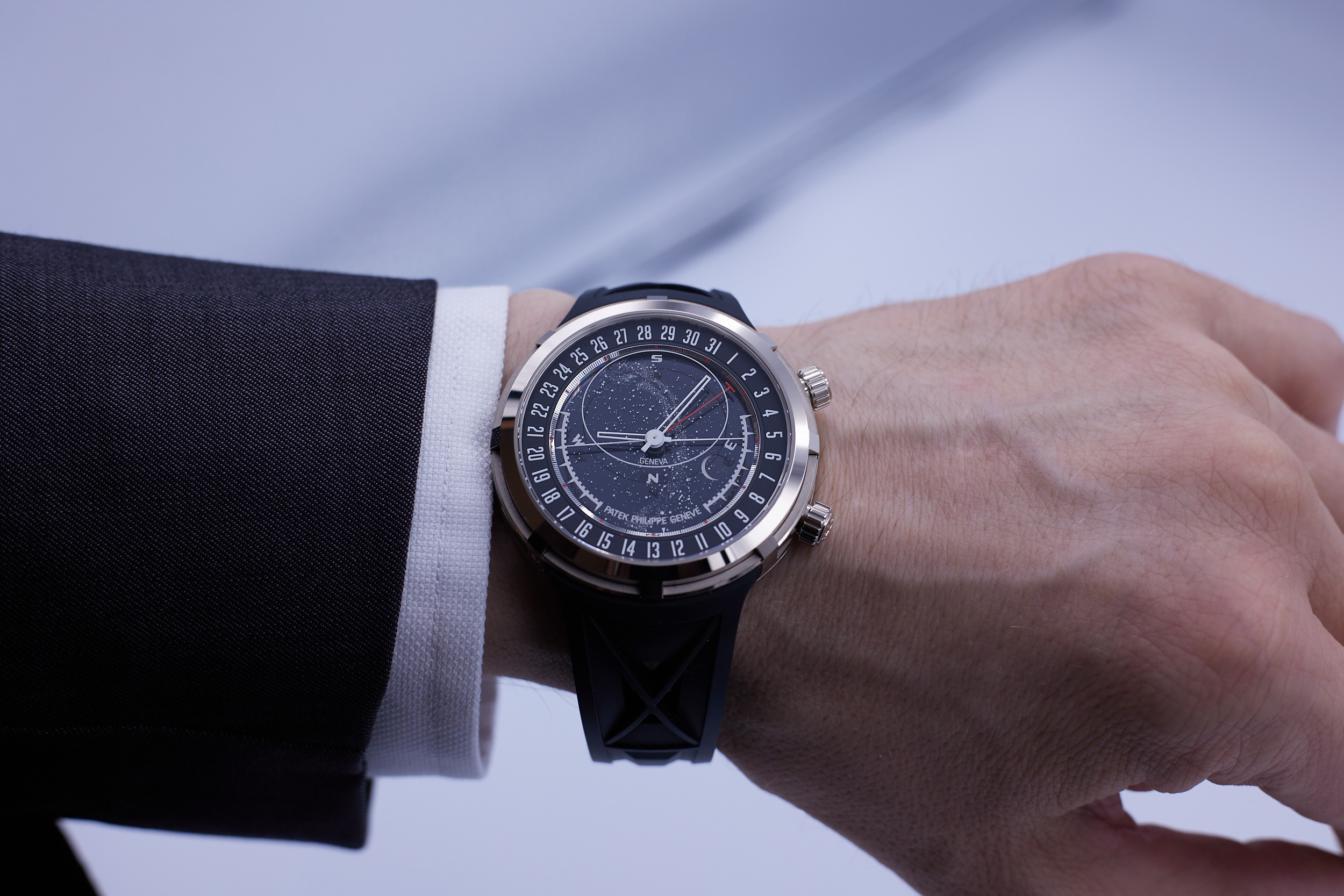 Patek Philippe Celestial Sunrise and Sunset Ref. 6105G at the Watches and Wonders 2026