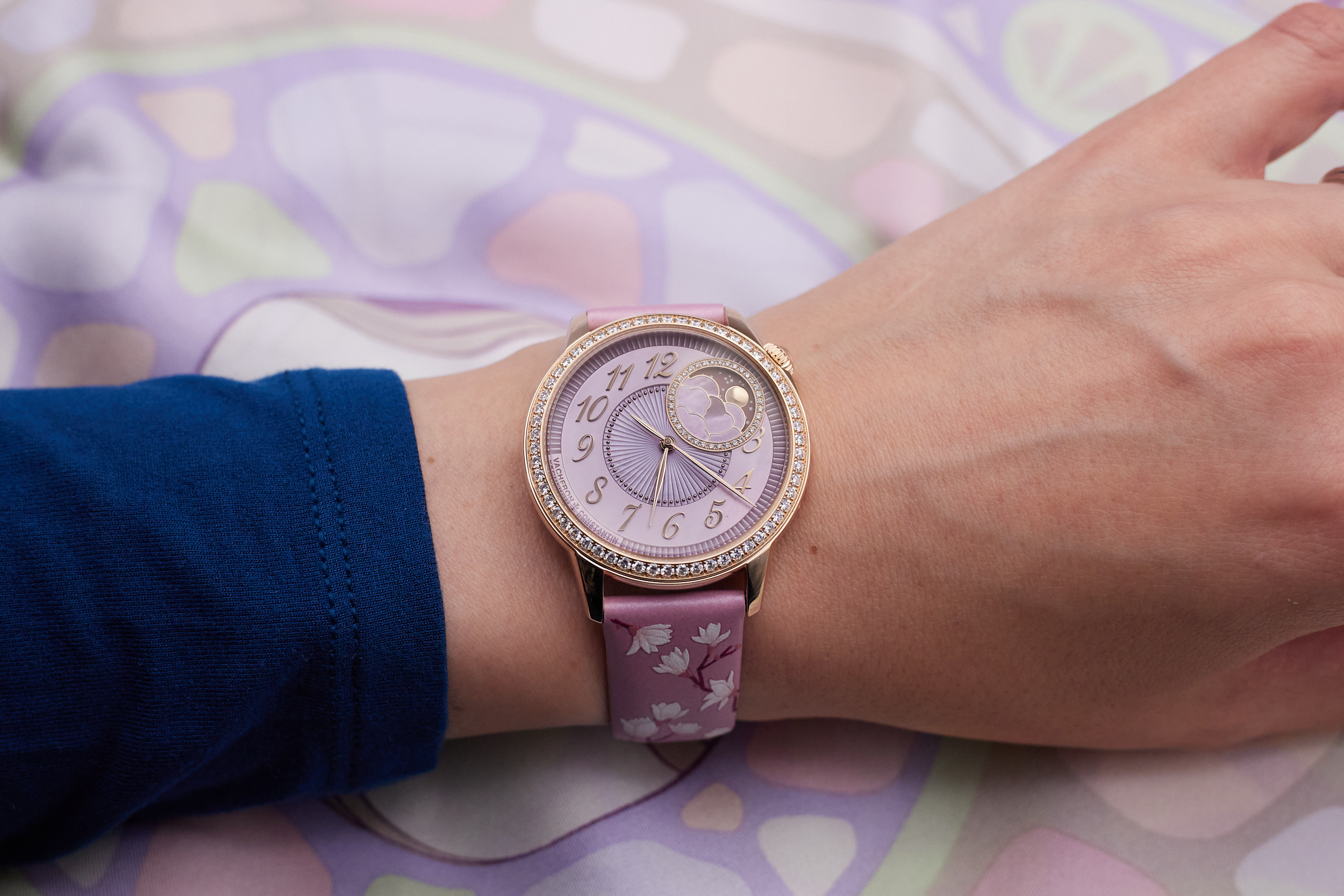 Vacheron Constantin Égérie Moon Phase Spring Blossom